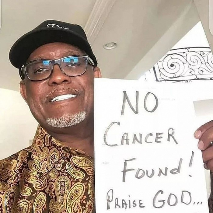 NO CANCER FOUND! PRAISE GOD..